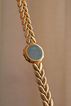 Near Mint Vintage Ladies Two Tone Diamont Accent Seiko Nina Ricci Watch