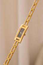 Vintage Gucci 3900l ladies gold plated wristwatch