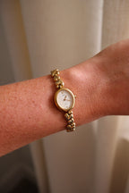 Rare 90s Ladies Seiko Alba Sweet Heart Gold Watch Working