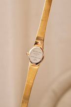 90s Slim Gold Plated Ladies Rotary Watch Working