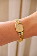 Vintage 1990s Gold-Plated Ladies' Seiko Exceline Quartz Watch
