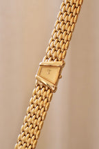 Rare Vintage Ladies Seiko Rivoli Asymmetrical Gold Plated Quartz Watch Working