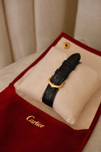 Vintage 1980s Cartier Must de Cartier Vendôme Vermeil Quartz Watch | 18K Gold-Plated 925 Sterling Silver | Red Cartier Pouch Included
