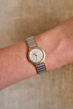 Vintage 90s Yves Saint Laurent Ladies' Quartz Watch - Silver-Tone Bracelet