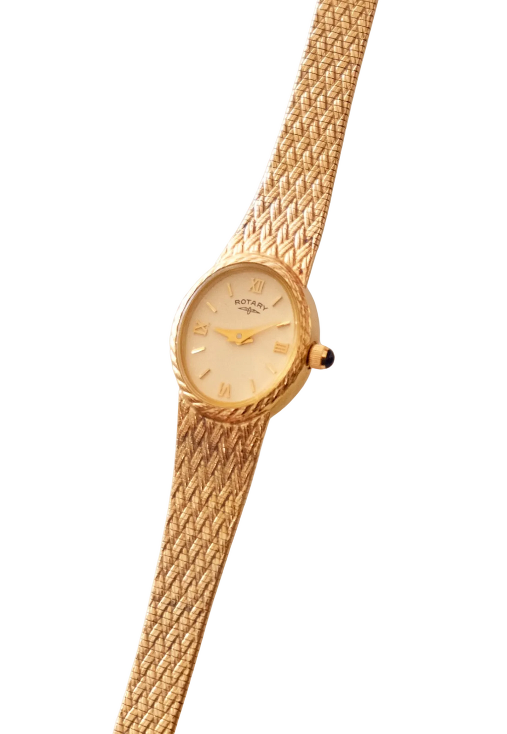 90s Slim Gold Plated Ladies Rotary Watch Working
