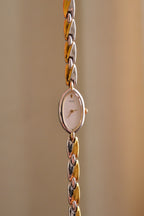 Petite Vintage 1990s Gold-Plated Ladies' Seiko Two Tone Quartz Watch