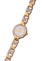 Sweet Vintage Ladies Accurist Two Tone Heart Watch Working