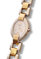 Vintage Tissot Ladies Two Tone Bracelet Watch – 1990s Swiss Made Dress Watch