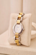 Vintage Tissot Ladies Two Tone Bracelet Watch – 1990s Swiss Made Dress Watch