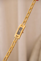 Vintage Gucci 3900l ladies gold plated wristwatch