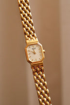90s Ladies Petite Gold Seiko Quartz Watch