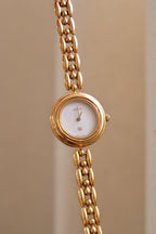 Rare Vintage Ladies Gold Plated 11/12 Gucci Watch 6 Bezels in Box