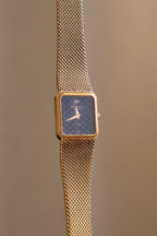 Vintage Raymond Weil Genève 5702 Ladies Watch 18K Gold Plated Quartz 1980s Swiss