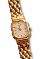 90s Ladies Petite Gold Seiko Quartz Watch