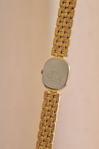 Vintage 1988 Seiko Quartz 2Y00 5D50 Gold Ladies Watch Japan Dress Watch Working