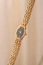 Rare Vintage 90s Seiko Two Tone Bracelet Strap Watch Working