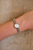 90s Vintage Citizen Sylph Ladies Two Tone Dainty Quartz Watch