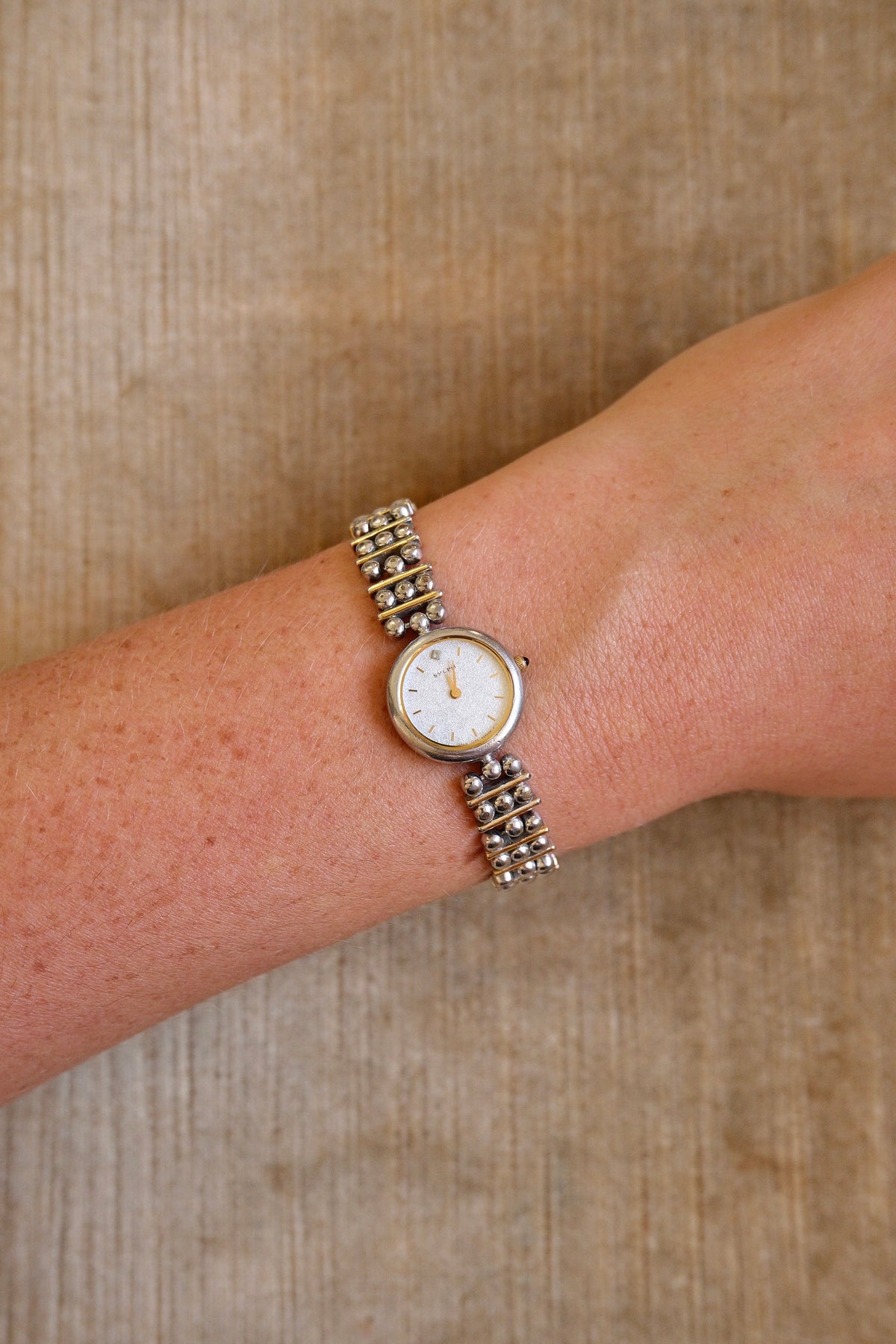 90s Vintage Citizen Sylph Ladies Two Tone Dainty Quartz Watch
