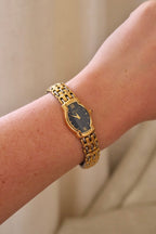 Rare Vintage 90s Seiko Two Tone Bracelet Strap Watch Working
