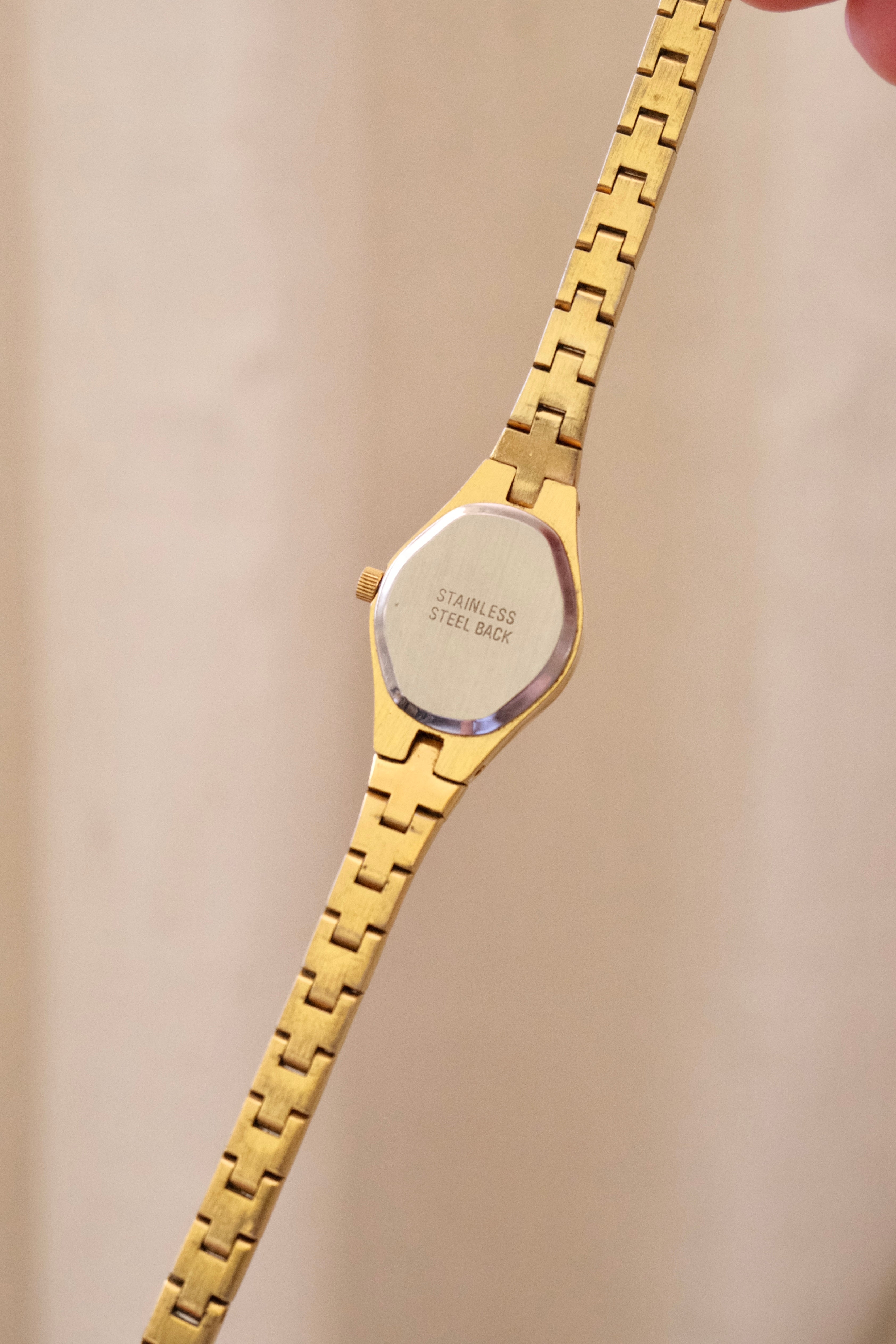 Sweet Vintage Sekonda Gold Heart Watch Working