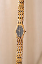 Rare Vintage 90s Seiko Two Tone Bracelet Strap Watch Working