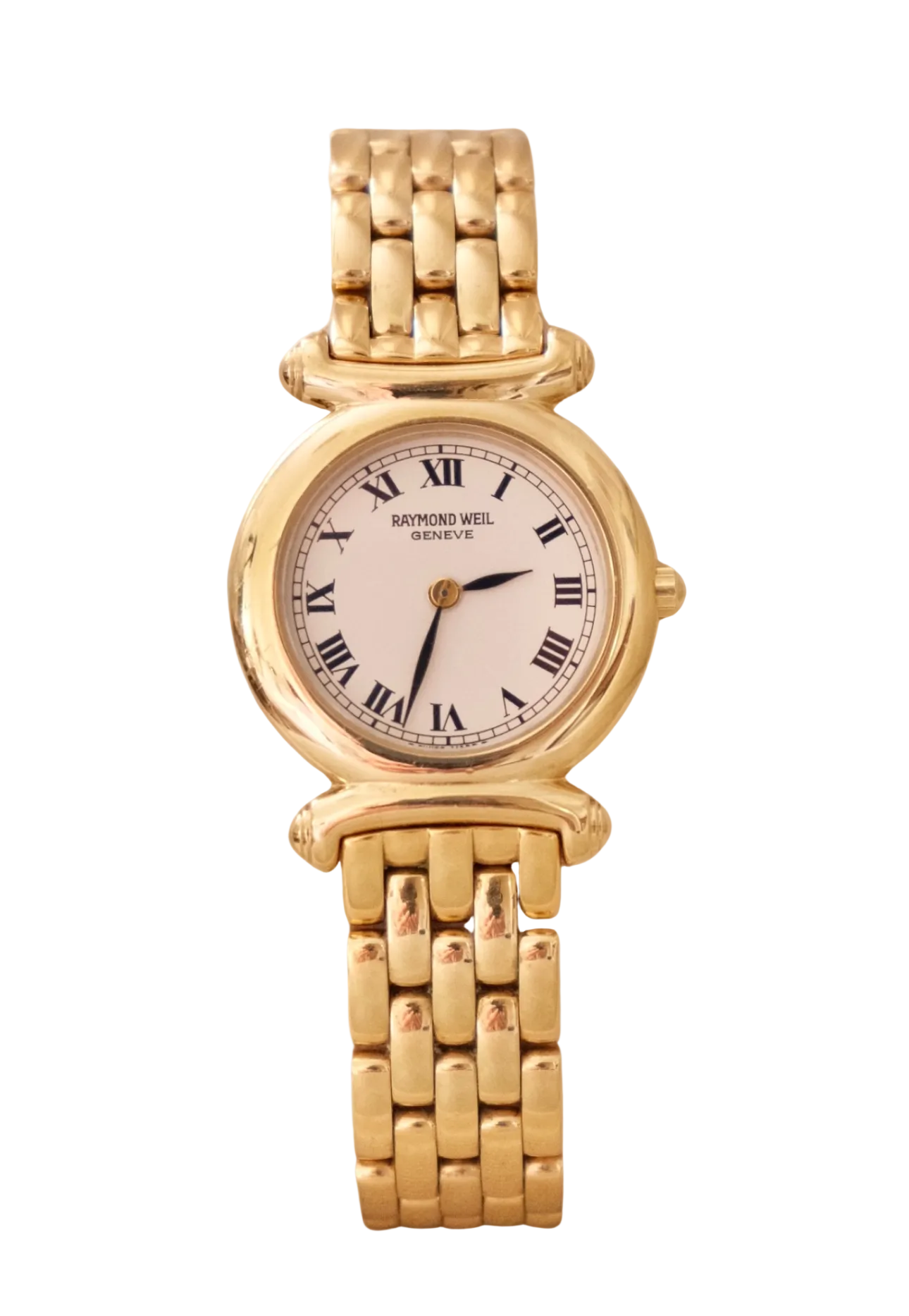 Vintage Women’s 18k Gold Plated Raymond Weil Watch