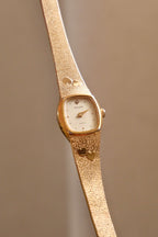 Sweet Ladies Vintage Gold Accursit Heart Watch Quartz Working