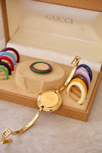RARE Vintage Gucci Interchangeable Bezel Watch FULL SET with Box