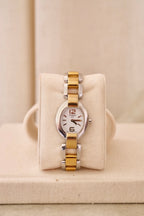Vintage Tissot Ladies Two Tone Bracelet Watch – 1990s Swiss Made Dress Watch