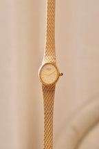 90s Slim Gold Plated Ladies Rotary Watch Working
