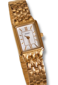 Vintage Ladies Rectangle Tank Style Gold Sekonda Watch Working