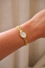 Vintage Ladies 1990s Gold Rotary Watch – Quartz Movement – Working & Keeping Time