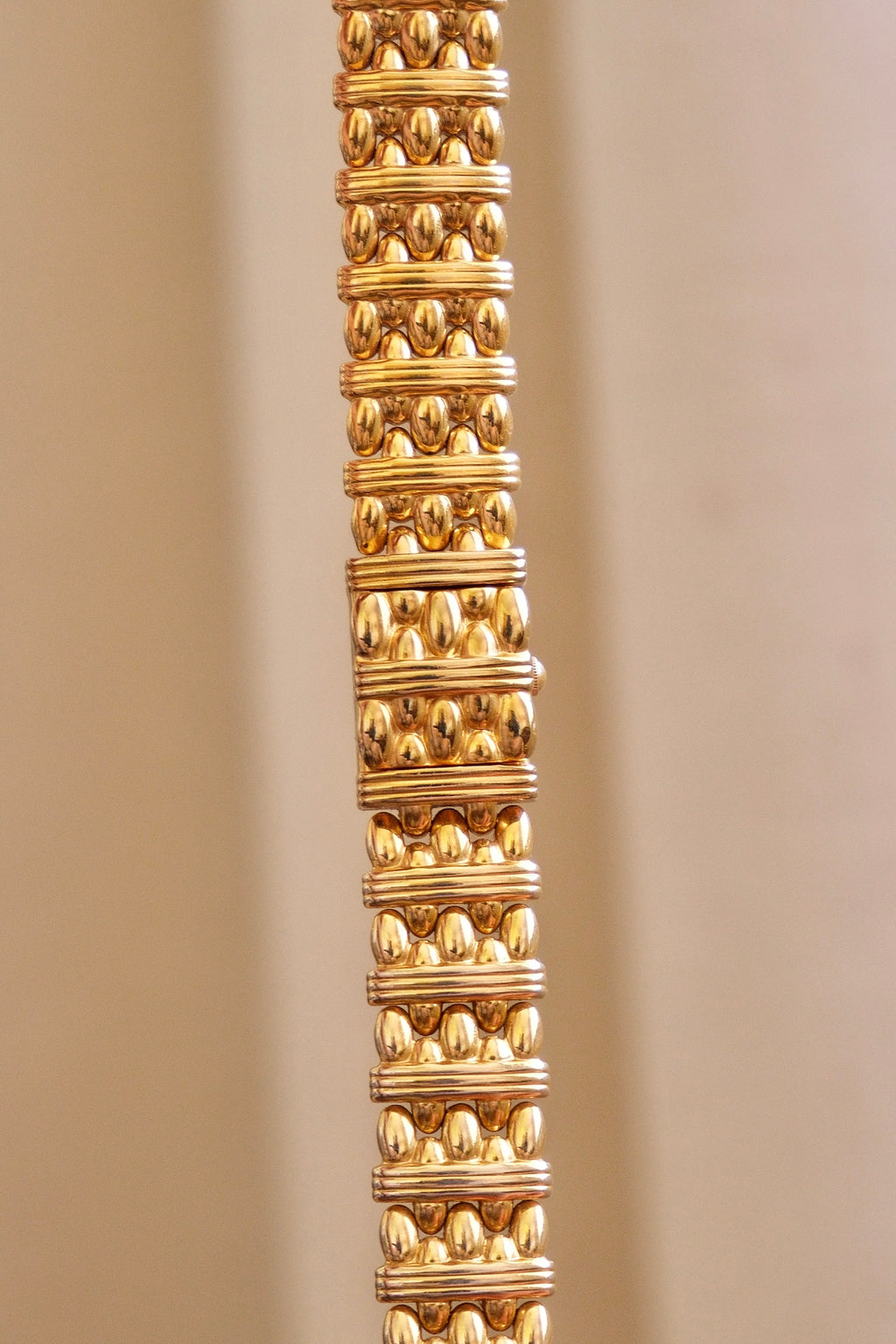 Rare 90s Mother of Pearl Gold Citizen Ladies Hidden Bracelet Watch