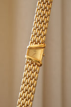Rare 90s Vintage Ladies Gold Seiko Rivoli 4N00-5749  Watch with Champagne Dial