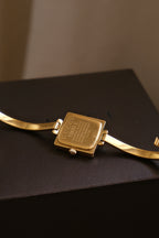 FULL SET Vintage 1900L Gold Gucci Ladies Watch with Champagne Dial in Box Working