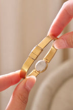 Rare Vintage 1980s Petite Seiko LaSalle Gold Tone Diamond Watch Working