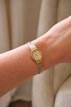 Vintage Ladies Gold Pulsar Watch Working