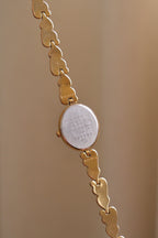 Rare 90s Ladies Seiko Alba Sweet Heart Gold Watch Working