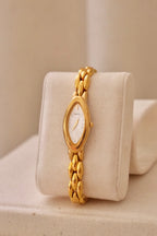 Vintage Ladies Gold Slim Seiko Watch Working