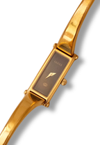 Vintage Ladies 1500L Gold Horsebit Gucci Watch
