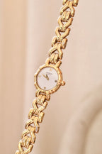 Rare vintage 18k gold plated Raymond Weil watch working