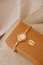 RARE Vintage Gucci Interchangeable Bezel Watch FULL SET with Box
