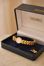 1998s Women’s Vintage Gold Seiko Watch with Box’s and Papers