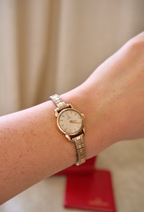 Vintage 9ct Gold Omega Ladies Watch, Mechanical Movement, Original Box