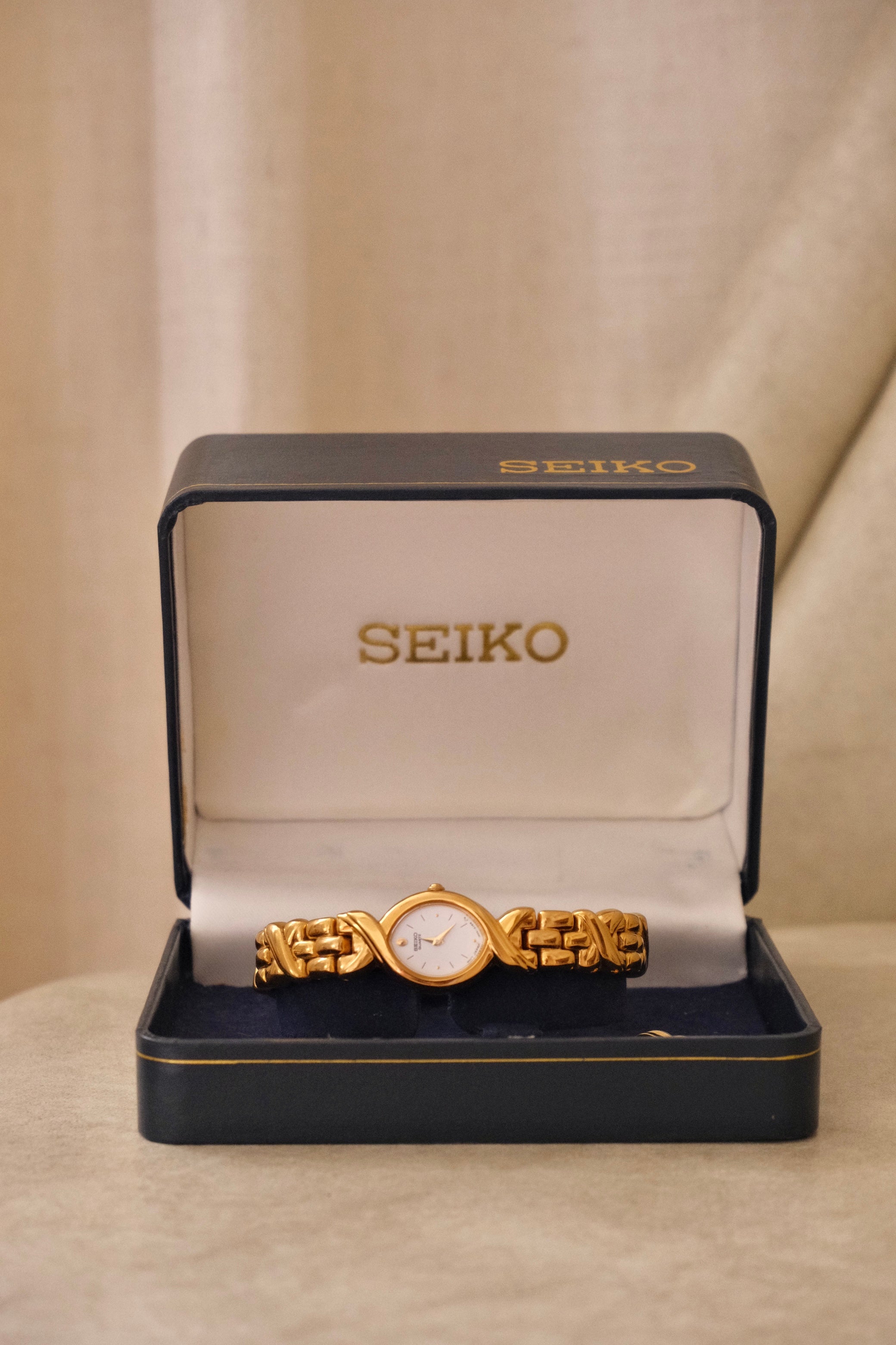 1998s Women’s Vintage Gold Seiko Watch with Box’s and Papers