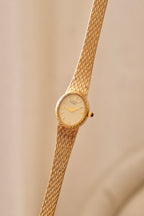 90s Slim Gold Plated Ladies Rotary Watch Working