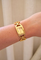 Vintage Ladies Christian Dior Malice gold-plated Watch Working