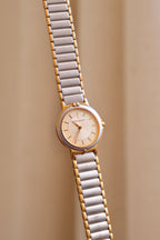 Vintage 90s Yves Saint Laurent Ladies' Quartz Watch - Silver-Tone Bracelet