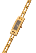 Vintage Gucci 3900l ladies gold plated wristwatch