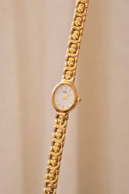 Vintage Ladies 1990s Gold Rotary Watch – Quartz Movement – Working & Keeping Time
